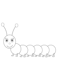 Disegno di cuccioli di cane da colorare per bambini. Disegni Facili