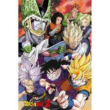 These are not meant to be taken as official in anyway. Dragon Ball Z Perfect Cell Saga Poster Print 44 24 X 36 Walmart Com Walmart Com
