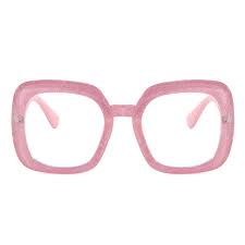 Bartholome Square Blue Glasses