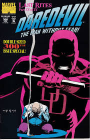 Daredevil 300 January 1992 Marvel Comics Grade Nm Etsy Daredevil Comic Marvel Comic Books Daredevil