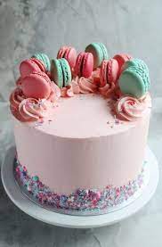 How to make sure a halloween birthday cake outshines the stockpiles of candy the kids will be gobbling up. Trendy Birthday Cake Girls Simple Pink 34 Ideas 14th Birthday Cakes Girl Cakes Macaron Cake