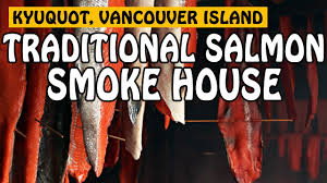 The salmon house opened its doors in 1976. Touring A Traditional Salmon Smoke House On Vancouver Island Fishing With Rod Youtube