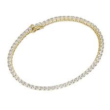 Buy pavoi 14k gold plated cubic zirconia classic tennis bracelet for women in rose gold and other tennis at amazon.com. Luigi Merano Tennisarmband Tennisarmband Mit Zirkonia Gold 375 Online Kaufen Otto