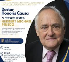 Eredoctoraat voor Bob Pinedo