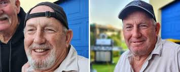 Mow off' clean shaven surprise after nearly 50 years