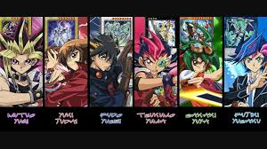All Yu Gi Oh Protags Susanoo Anime Digimons