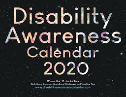 In all that time, has anything changed? A Disability Awareness Calendar For All California Teachers Association