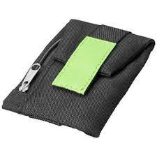 Media Hut Keeper Shoe Wallet In Lime