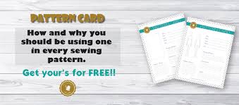 They also feature a cute robot theme! Pattern Cards How And Why To Use Them My Golden Thimble