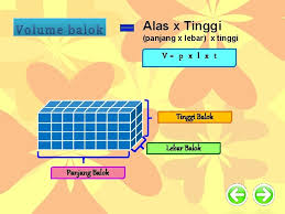 Menghitung panjang x lebar x tinggi. 1 Dini Suci Lestari 201013500493 2 Ernawati 201013500396