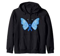 Blue Awareness Ribbon Tribal Tattoo Wings Butterfly Desig Https Www Amazon Com Dp B07tbp59yx Ref Cm Sw R Pi Wings Tattoo Tribal Tattoos Awareness Ribbons