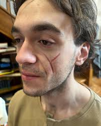 Just a “bit” of fun 🖤 #makeup #makeupartist #sfx #sfxmakeup  #sfxmakeupartist #zombie #zombiemakeup