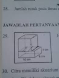 Cara menghitung volume bangun ruang kubus dan balok by. Hitunglah Volume Bangun Gabungan Berikutbalokpanjang 10cmlebar 8cm Tinggi 4cmkubus Tidak Brainly Co Id