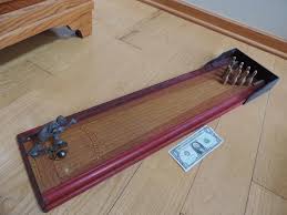 Maybe you would like to learn more about one of these? Antique Elenne Emmets Tabletop Bowling Alley Game 410 Extremely Rare Wood Pins 1829389064