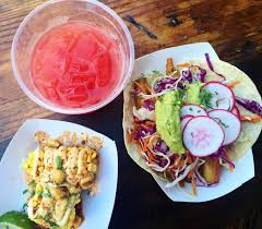 Out the back of the bar on the patio is a storage container converted into a taco truck. Taco Tuesday 8 Spots To Chow Down Tonight