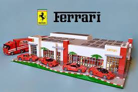 Lego is a line of plastic construction toys that are manufactured by the lego group, a privately held company based in billund, denmark. Tampa Bay Ferrari Dealership Picture Special The Lego Car Blog