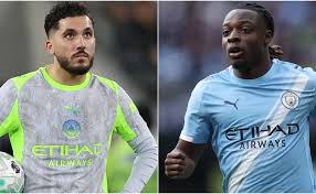 Why are Rayan Cherki, Jeremy Doku not starting today for Man City vs Crystal Palace in 2025-26 Premier League?