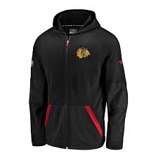 This design is based on the official authentic pro reverse retro jersey of the chicago blackhawks. Chicago Blackhawks Fanatics Authentic Pro Rinkside Gridback Full Zip Hoodie Sport Chek