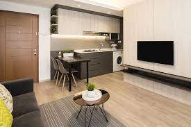 Interior bergaya natural juga bisa jadi alternatif pas untuk menghadirkan sekat ruang seperti ini. Cara Membagi Ruang Tanpa Sekat Solid