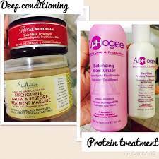 Protein treatments for curly hair come in different sizes and shapes, meaning some will have a more intense action on your hair than others and although many people stay away from them, labelling themselves as 'protein sensitive', they are necessary for any hair regimen as they strengthen your. My Natural Hair Holy Grail Shea Moisture Is The Best Aphogee Is Good For Natural Hair Styles Curly Hair Styles Naturally Hair Treatment Mask