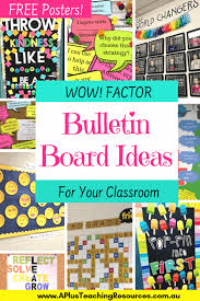 A great way to begin classes is by reminding about the goals students have for the year. Wow Factor Back To School Bulletin Board Ideas For Teachers