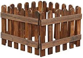 If you need a small dog fence for indoor and outdoor use, the pawland step over fence is a versatile option to have. Amazon Com Zhanwei Garden Fence Kennel Barrier Wooden Picket Fencing Pet Dog Small Railing 3 Sizes Size 60x60x29cm Garden Outdoor