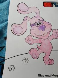 characters featured on bettercoloring.com are the property of their respective owners. Who Else Has Blue S Big Coloring Book I Love Mine Bluesclues
