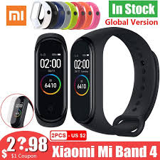 Global Version Xiaomi Mi Band 4 Smart Wristband Xiaomi Wristband Heart Bracelet