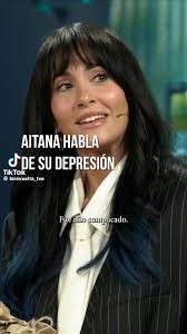 La cantante española Aitana habla de su depresión....!!