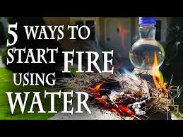 And also we didn't start the man made fires that caught up to our generation to inflame the chaos theory even more. 5 Ways To Start A Fire Using Water 7 Steps With Pictures Instructables