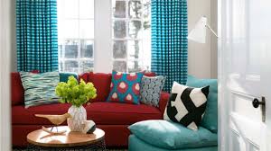 Bright Turquoise And Red Interior Design Ideas Living Room Turquoise Turquoise Room Turquoise Living Room Decor