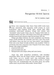 Maybe you would like to learn more about one of these? Kritik Sastra