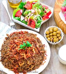 Mujadara With Bulgur Hadias Lebanese Cuisine Bulgur Middle East Food Lebanese Recipes