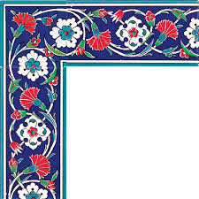 Kutahya Ve Iznik Cinileri Cini Desenli Seramik Ve Mozaik Altigen Karolar Cami Mescit Kubbe Otel Banyo Turk Hamami Cinisi Cin Sanat Dekor Desenler Tezhip