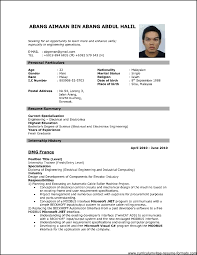 0.0 lakhs current designation : Simple Curriculum Vitae Format Pdf