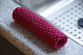 The raspberry stitch pattern is a textured bobble stitch with staggered bunches of stitches that resemble a raspberry bush. Fruity Dishcloth With Raspberry Stitch Knitting Pattern Home Of Yarns