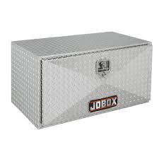 Jobox 36 In Long Diamond Plate Aluminum Underbed Truck Box 759980 The Home Depot Truck Tool Box Truck Tools Tool Box
