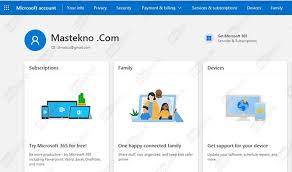 Masuk ke dasbor akun microsoft anda. 6 Cara Membuat Akun Microsoft Outlook Office 2021