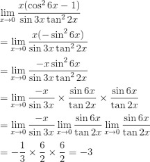 Tentukan hasil dari soal limit berikut. Soal Limit Fungsi Trigonometri