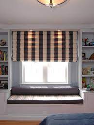 Located between the kids' rooms, it is one of their favorite spots in the house away from the main living space. Cozy Kids Room Window Seat And Built In Bookcases Bookcases Builtin Cozy Homedecorcoz Boys Room Curtains Curtains Childrens Room Bay Window Living Room