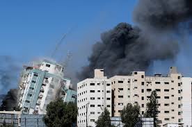 More than 250 palestinians, including 66 children, killed by israeli air attacks. Israel Says Gaza Tower That Housed Ap Doubled As Hamas Electronic Warfare Site Reuters