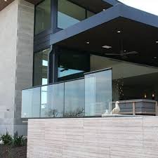 These robust and durable outdoor glass railings are available at the most reasonable prices. Open Up View Glass Handrails Anchor Ventana Glass