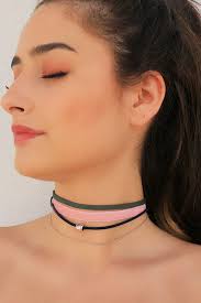 Takistir Bijuteri Online Dortlu Tasma Choker Kolye 2021 Kolyeler Taki Accessories