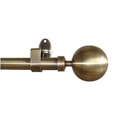 Rideau bombay 140 x 260 cm coloris écru. Ensemble Barre A Rideau Extensible Colours Kalpa Dore 155 280 Cm Castorama