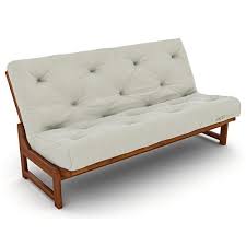 Extra Thick Premium 10 Inch Queen Futon Mattress Ivory Twill Made In Usa Queen Futon Leather Futon Futon