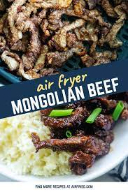 Easy Mongolian Beef Recipe In The Air Fryer Airfried Com Recipe In 2021 Air Fryer Dinner Recipes Air Fryer Recipes Healthy Air Fryer Recipes Easy