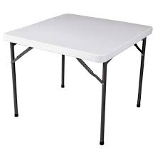 Bun foot (3) furniture hardware (20) table leg hardware (18) 34 Square Blow Molded Plastic Folding Table Plastic Development Group