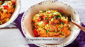 Once hot and shimmering, swirl to coat the pan, then add the chicken, onion, jalapeno, and red bell pepper. 3 Ingredient Mexican Rice Jo Cooks