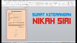 Check spelling or type a new query. Radjanet Contoh Surat Pernyataan Nikah Siri Youtube