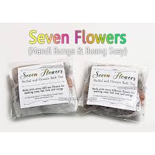 Buang semua daun dan cabang, anda hanya perlu bunganya saja. Mandi Bunga Buang Suay Seven 7 Flower Tea Bath Packet Shopee Malaysia